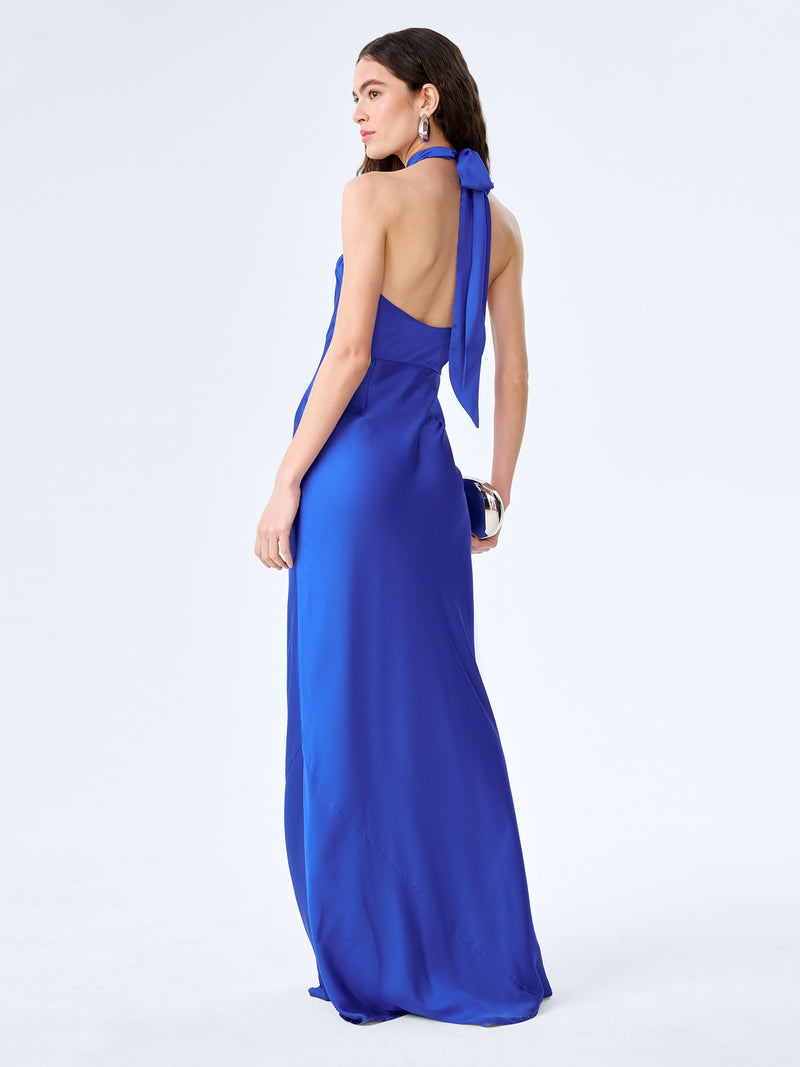 Arles Dress in Cobalt