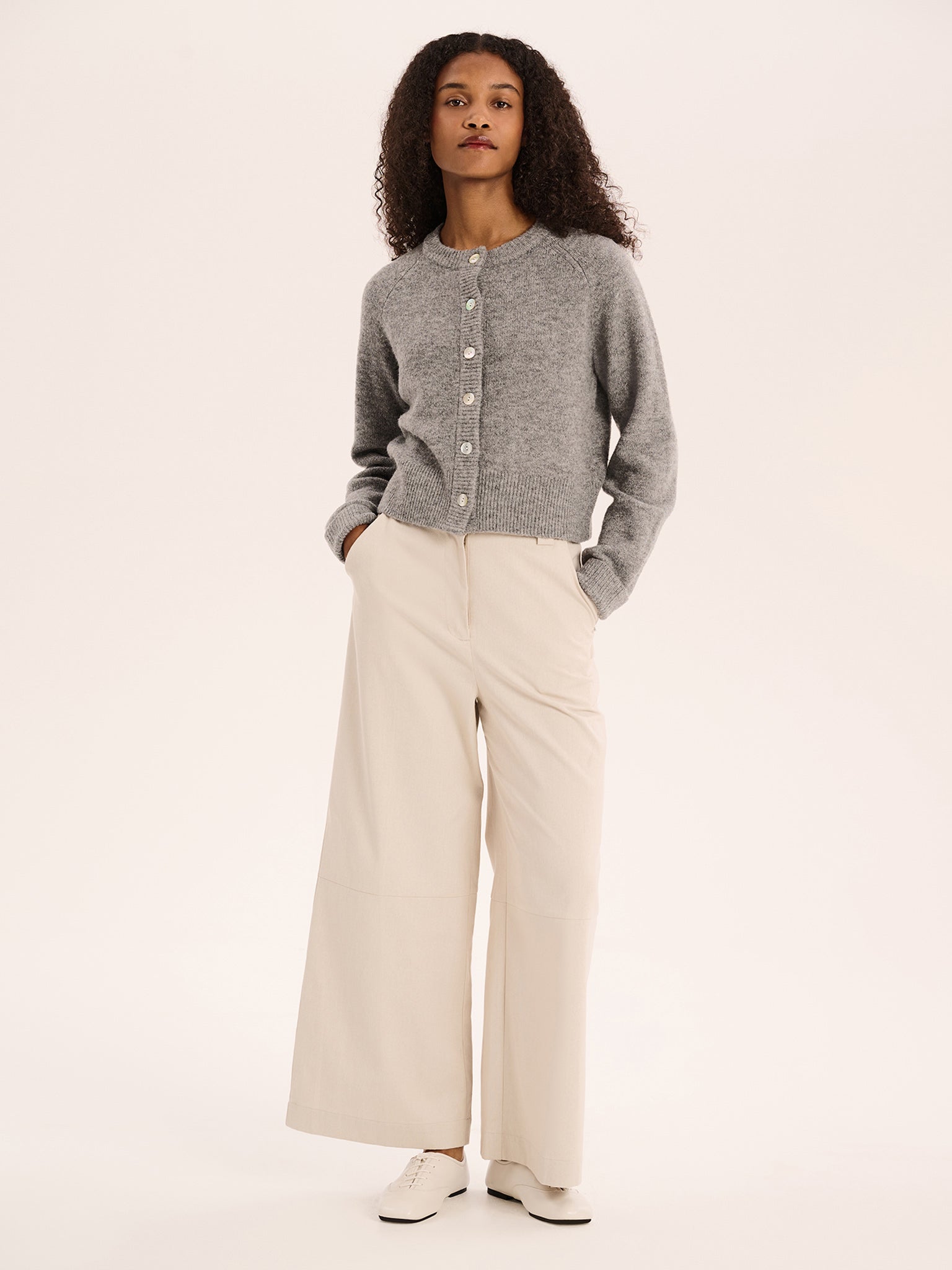 Tasmin Trouser Ecru