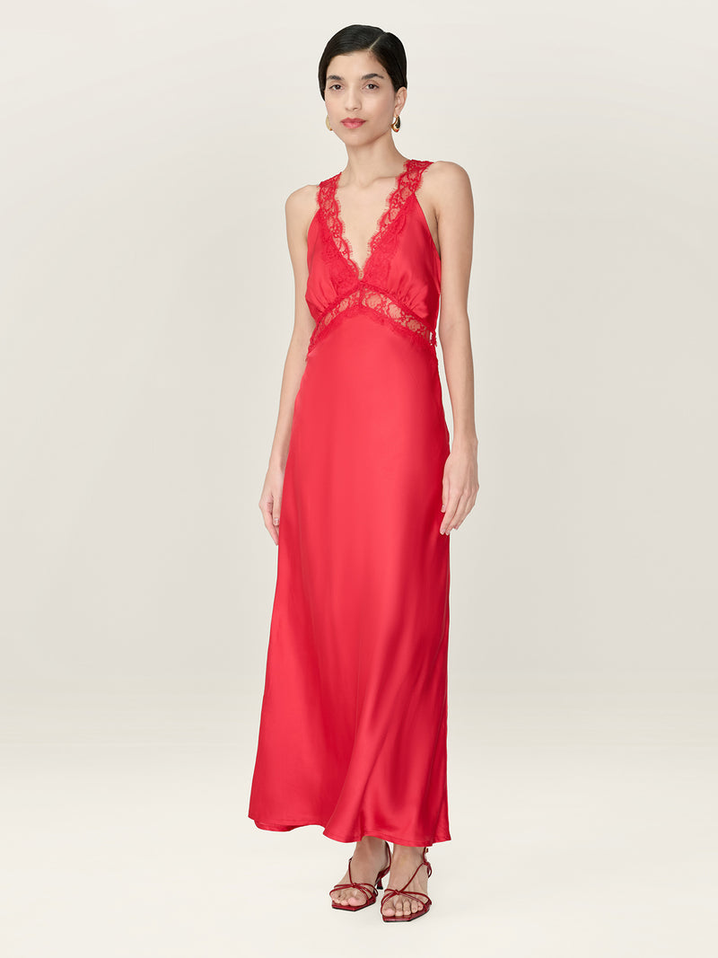 Aurelia Dress in Cerise | OMNES | Dresses | Sustainable & Affordable Clothing | Shop Women's Fashion Aurelia Dress in Cerise | OMNES | Dresses | Sustainable & Affordable Clothing | Shop Women's Fashion