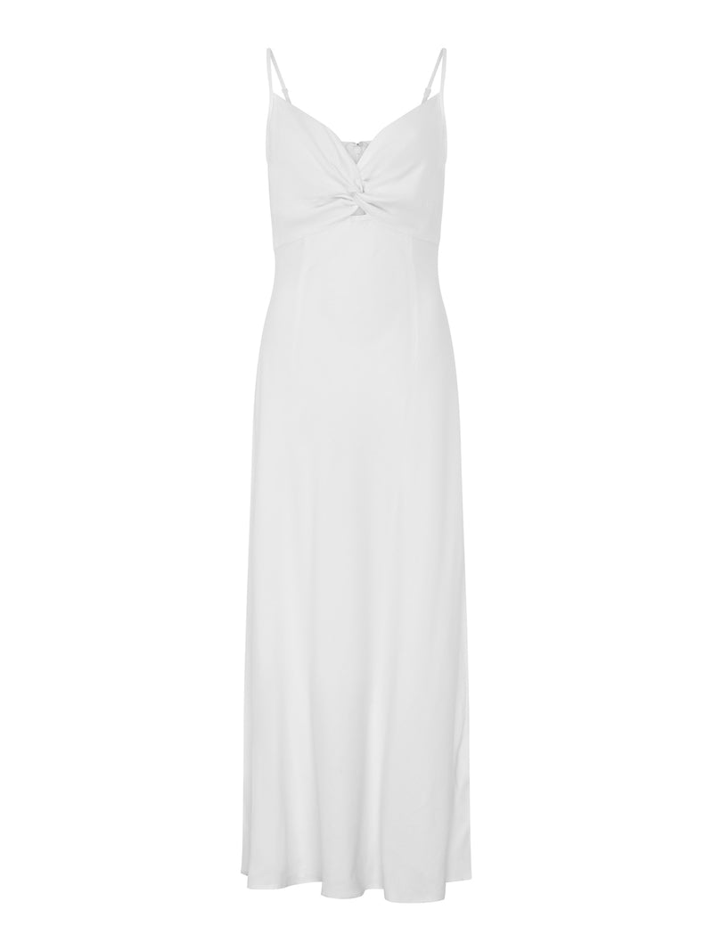 Blossom Strappy Dress in White