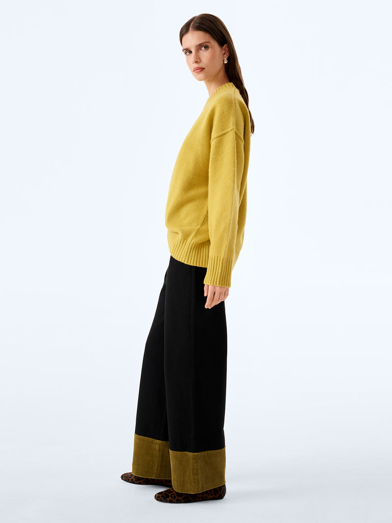 Clementine Jumper in Chartreuse