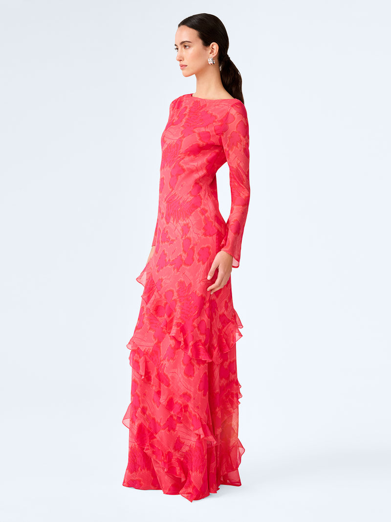 short red dresses for formal Ashley Lauren 4686 Size 10 Red Short Sheer Crystal Homecoming Dress Formal Scoop Neck Cocktail Gown main image 0