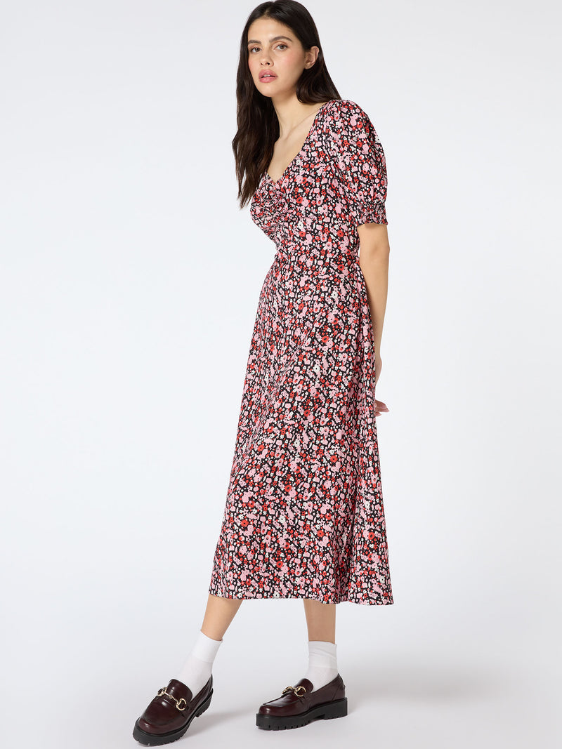 Cian Dress in Ditsy Floral