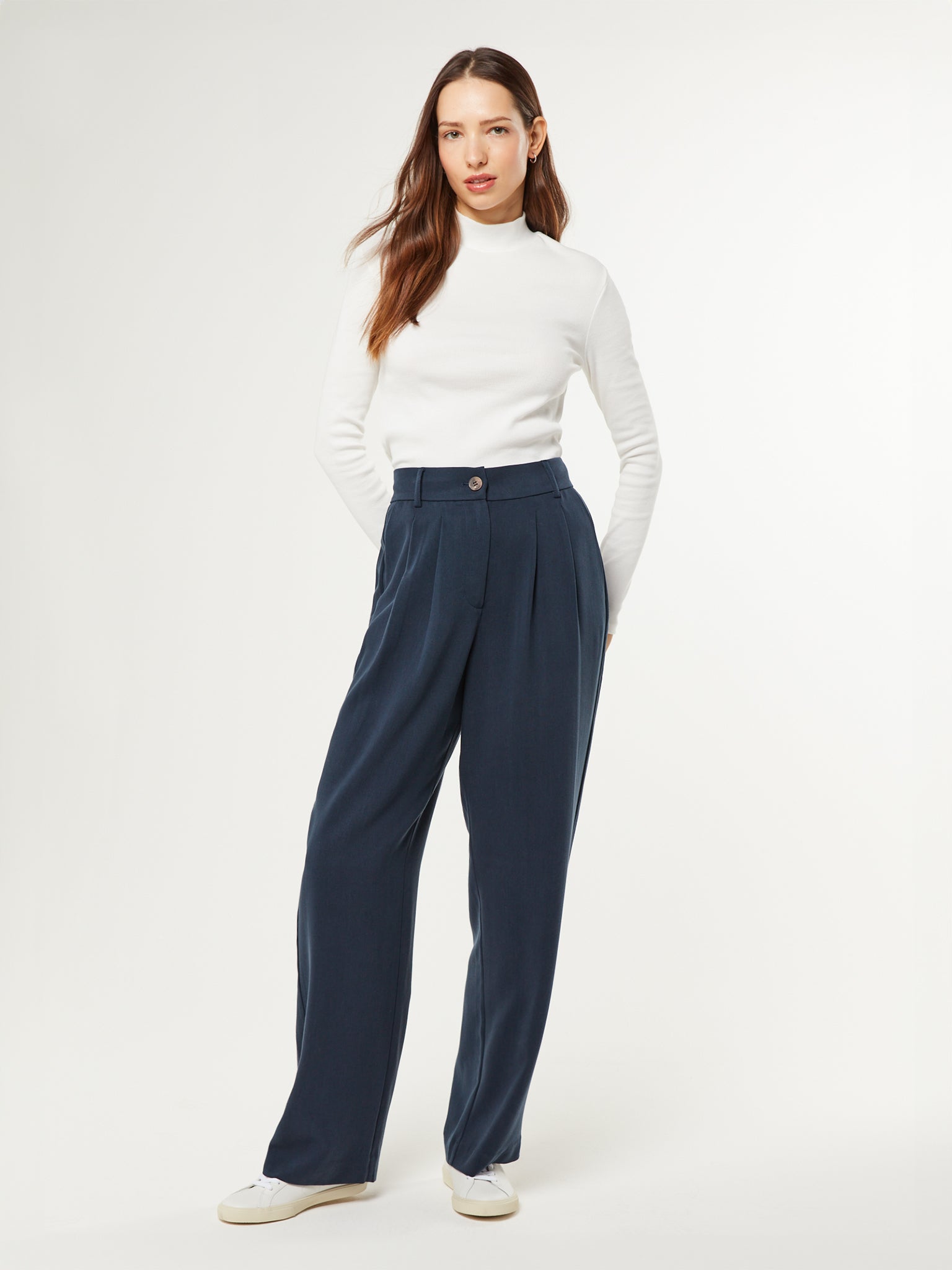 Cinnamon Straight Leg Trousers
