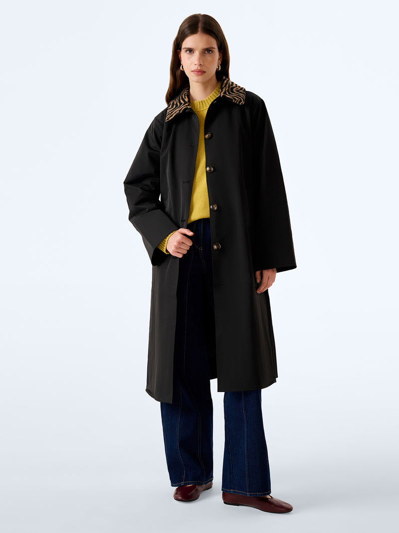 Charleston Trench in Black