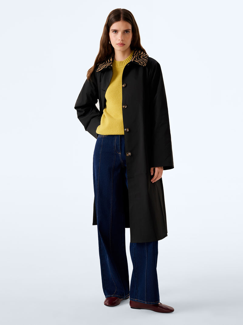 Charleston Trench in Black