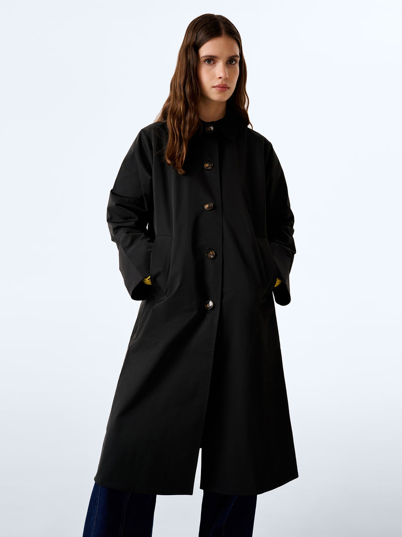 Charleston Trench in Black