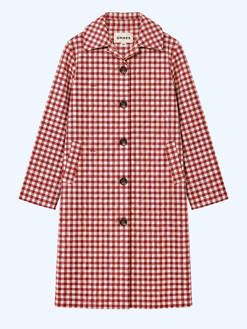 Charleston Trench in Red and Cream