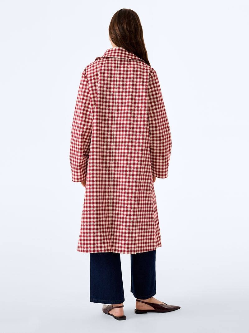 Charleston Trench in Red and Cream