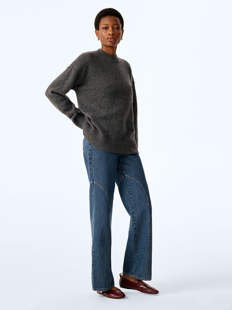 Clementine Jumper in Charcoal