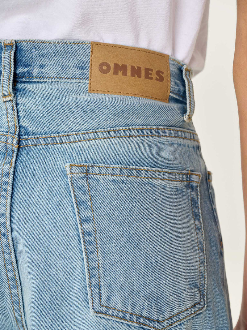 Connie Wide Jean in Light Wash