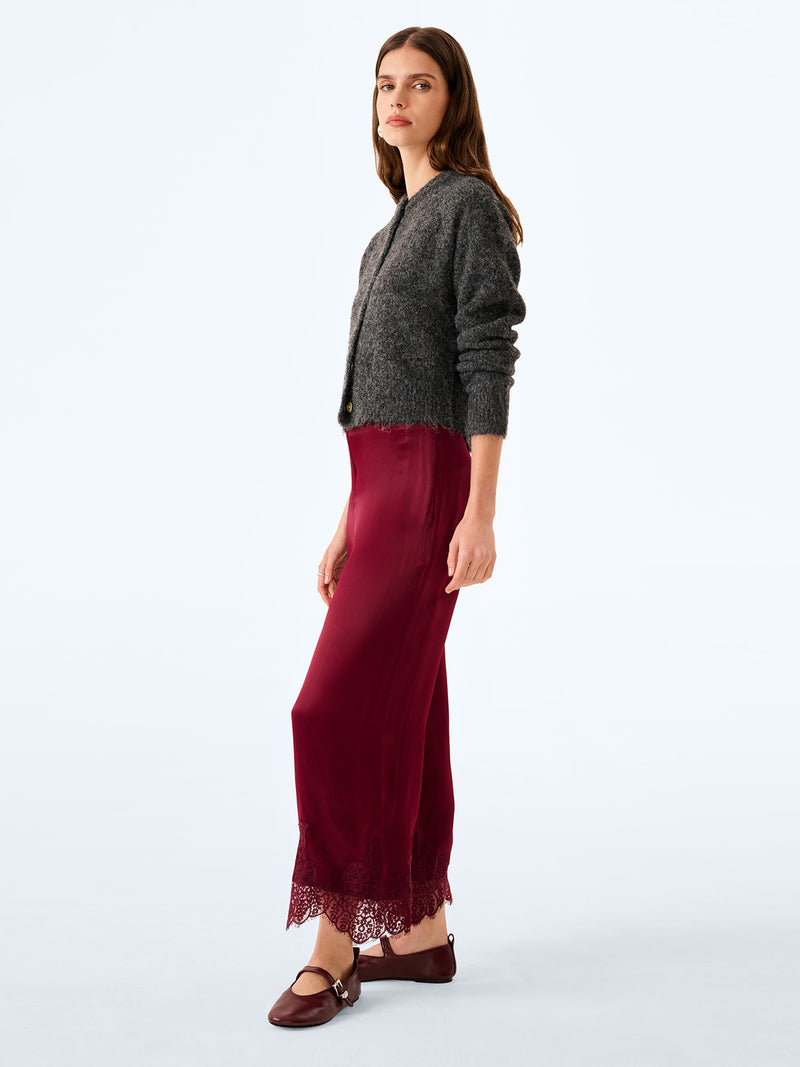 Cortez Trousers in Deep Wine