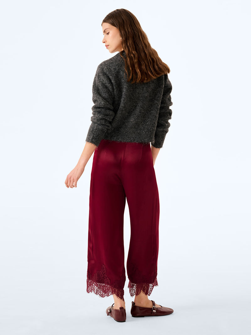 Cortez Trousers in Deep Wine