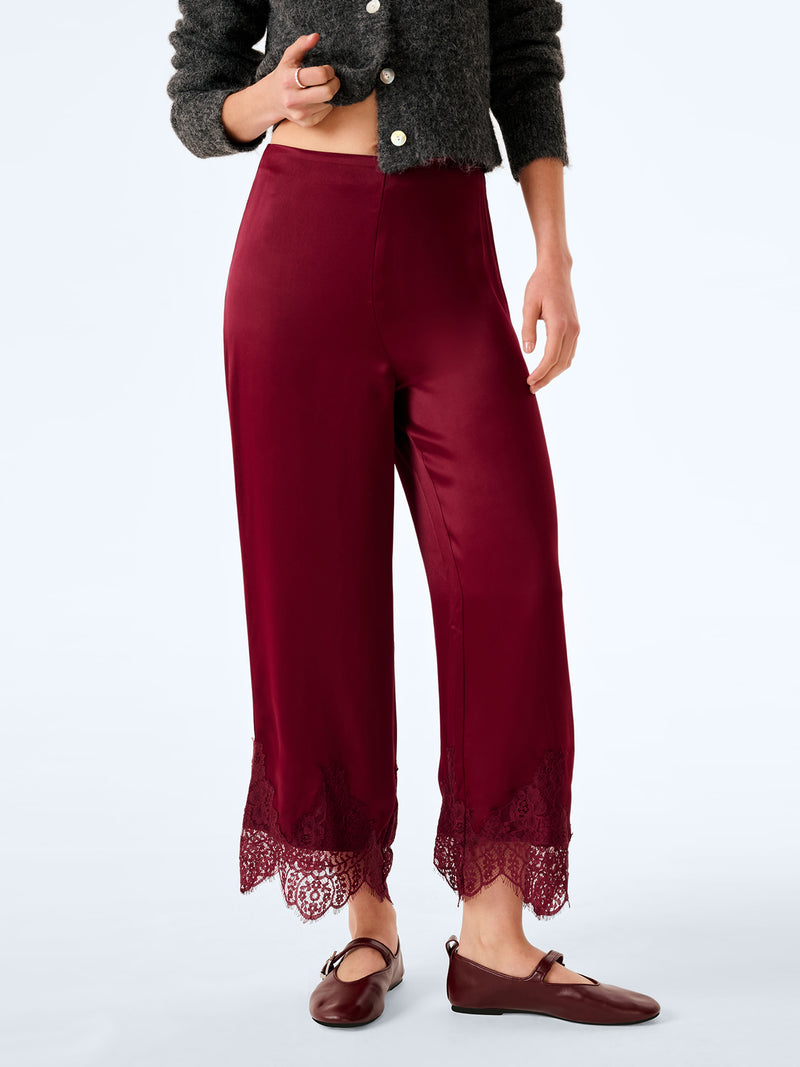 Cortez Trousers in Deep Wine