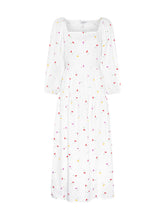 Load image into Gallery viewer, Daphne Tiered Dress in White