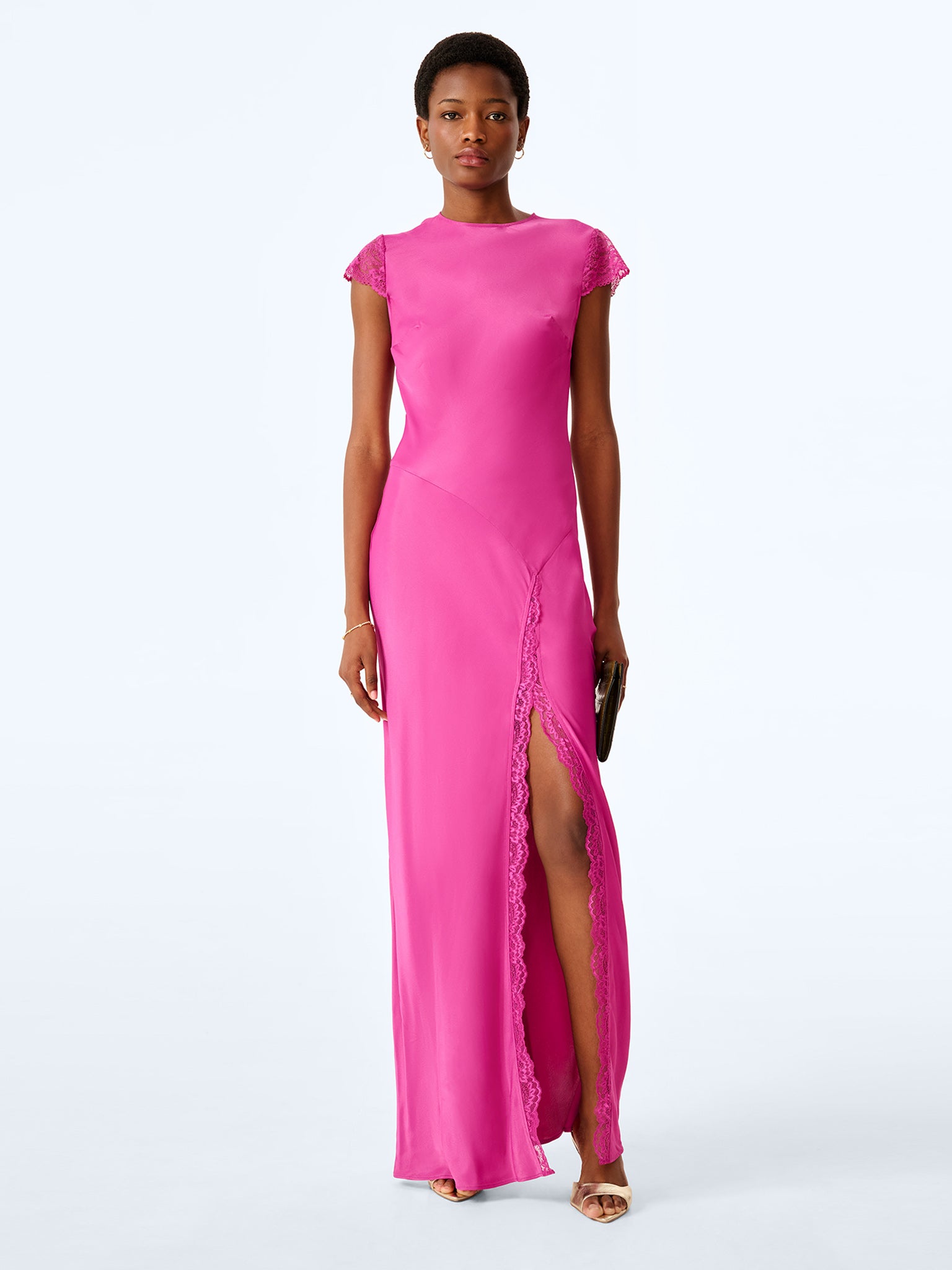 Dante Dress in Magenta