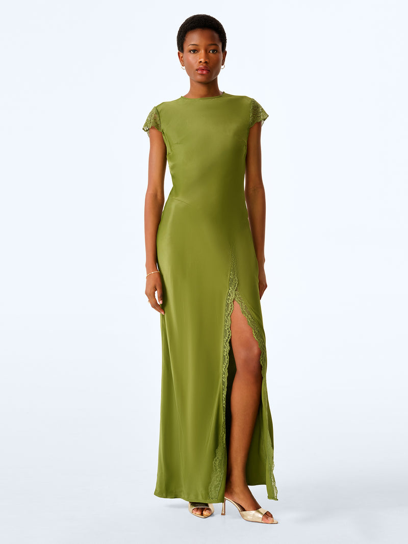 Dante Dress in Twist of Lime
