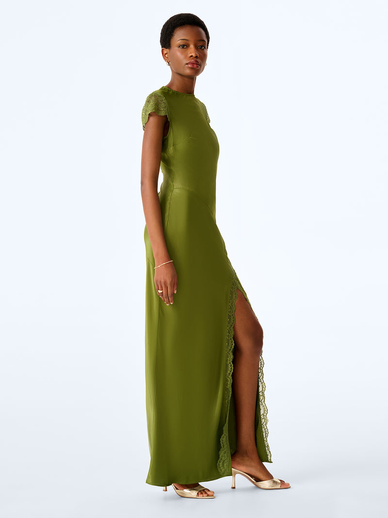 Dante Dress in Twist of Lime
