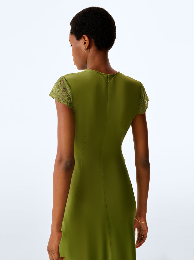 Dante Dress in Twist of Lime