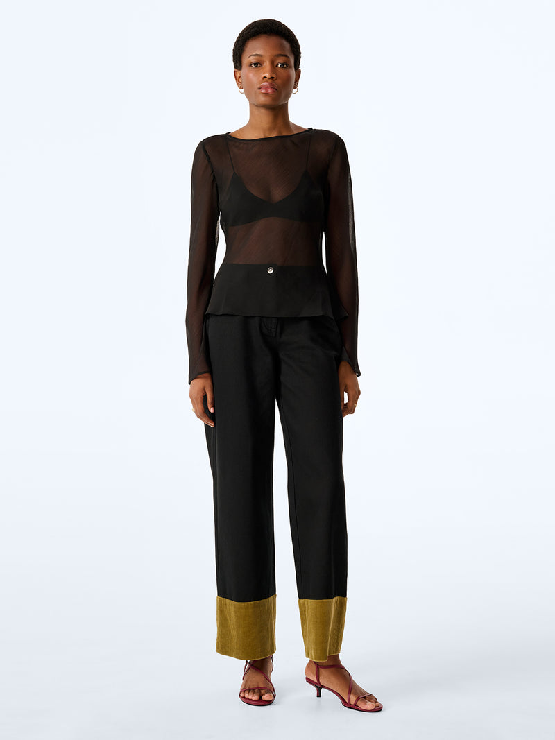Denver Top in Black