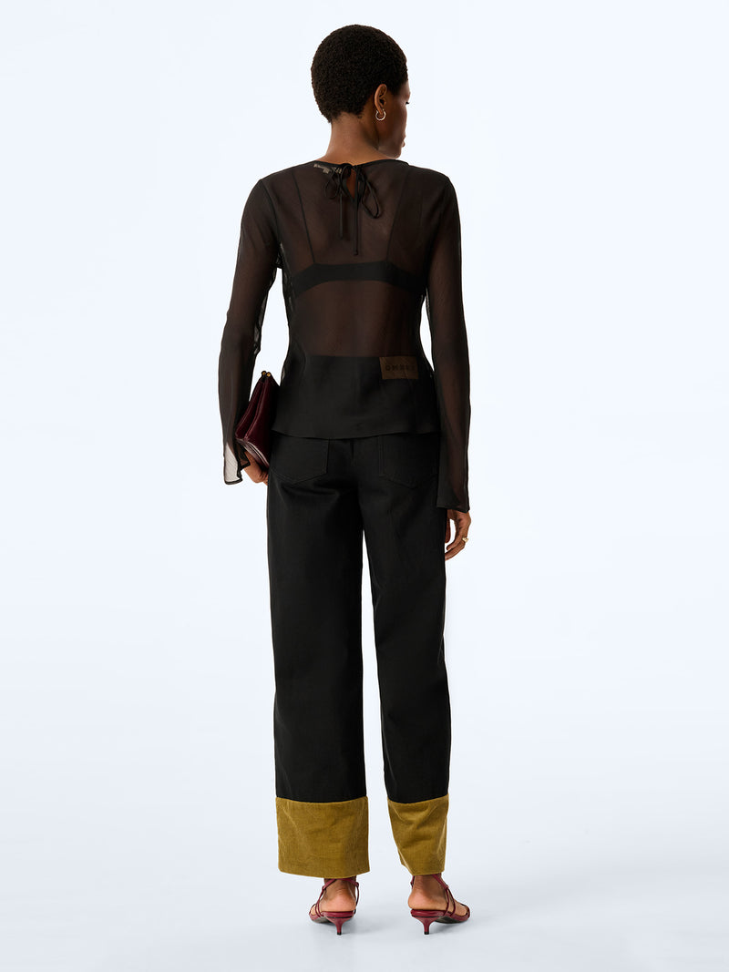 Denver Top in Black