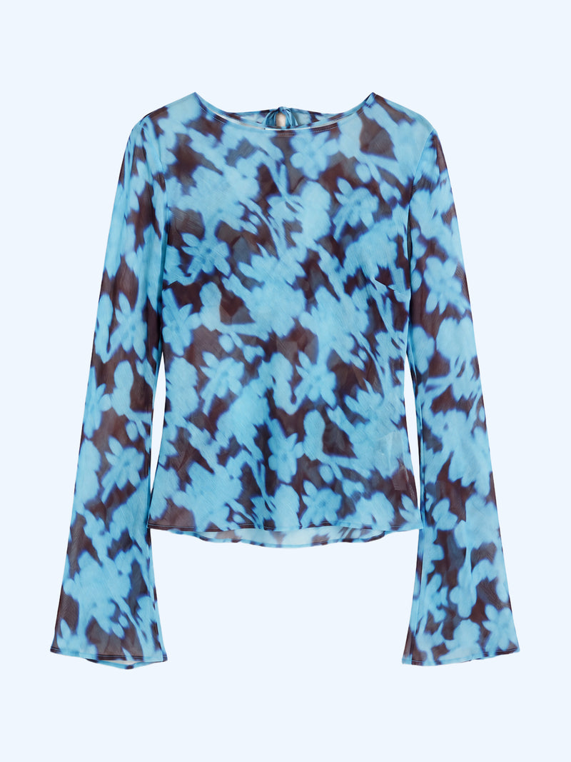 Denver Top in Wall Paper Floral