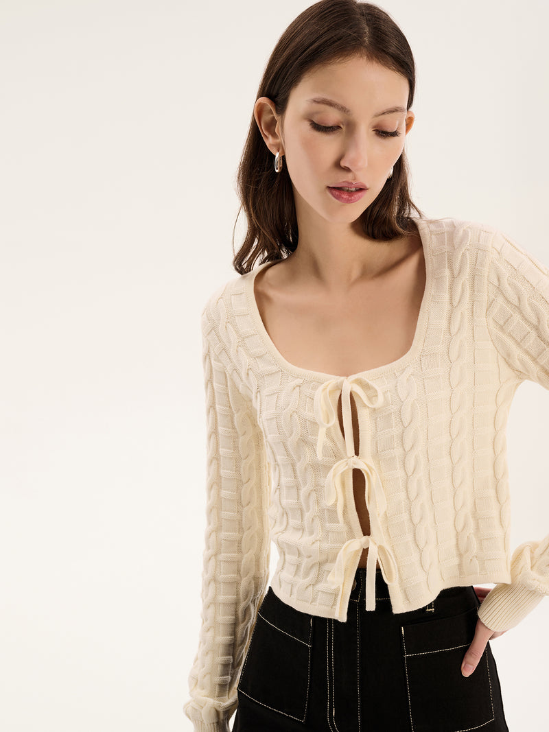 Ellison Cardigan in Cream