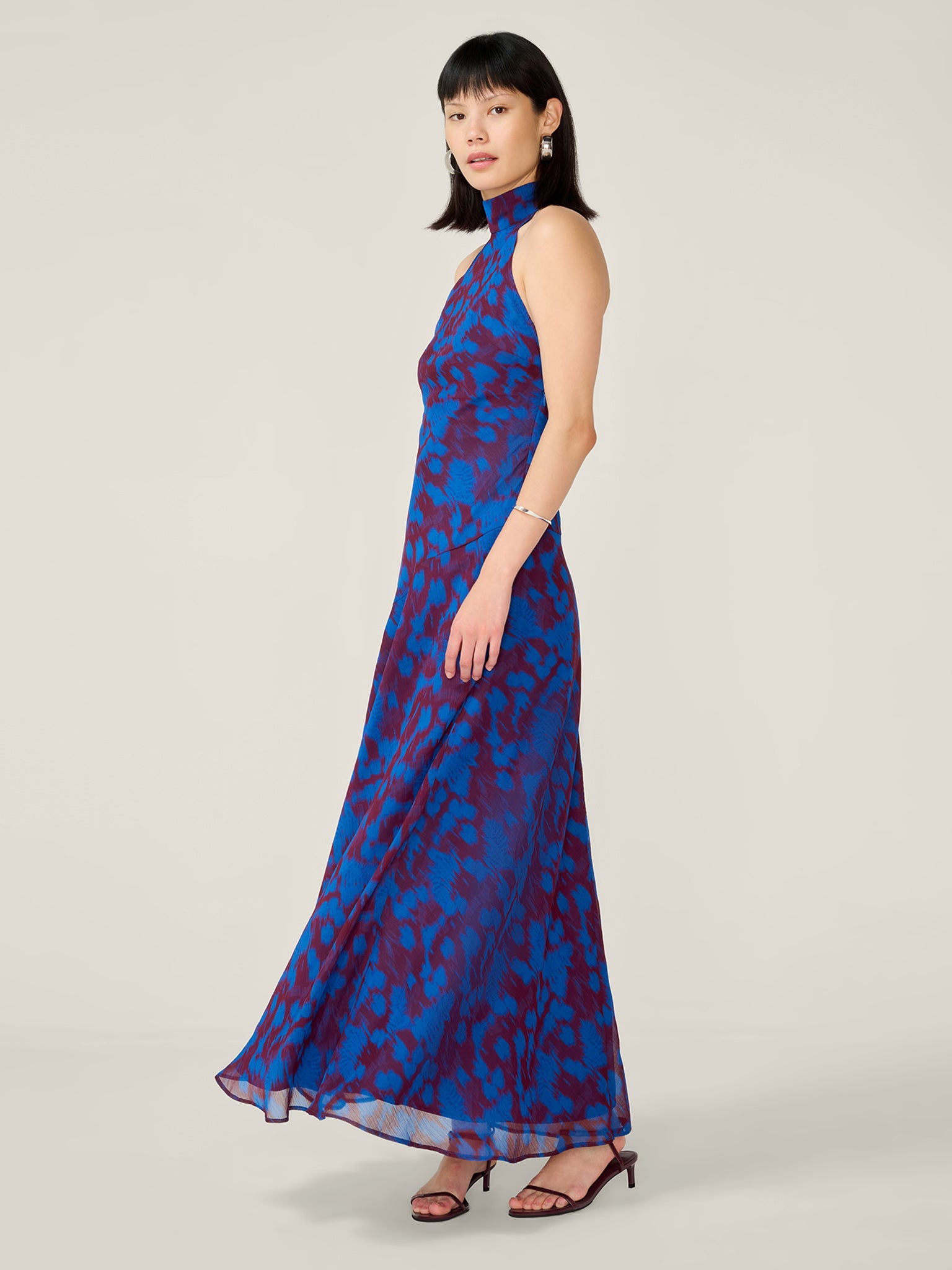 Elsie Dress in Wild Fern Print