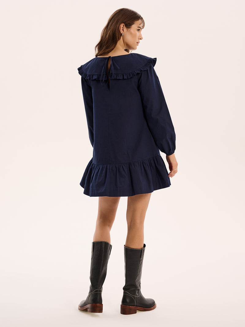 Emili Mini Dress in Navy