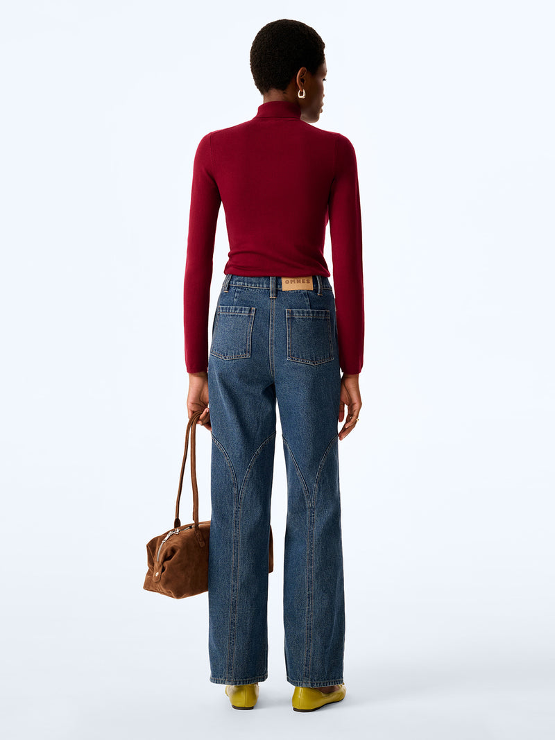 Everest Top in Burgundy