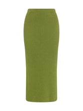 Load image into Gallery viewer, Franklin Midi Skirt in Green