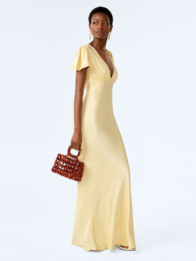 Fai Dress in Double Cream