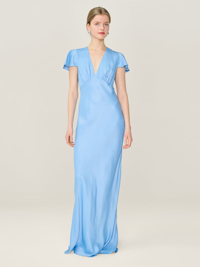 Fai Dress in Vista Blue