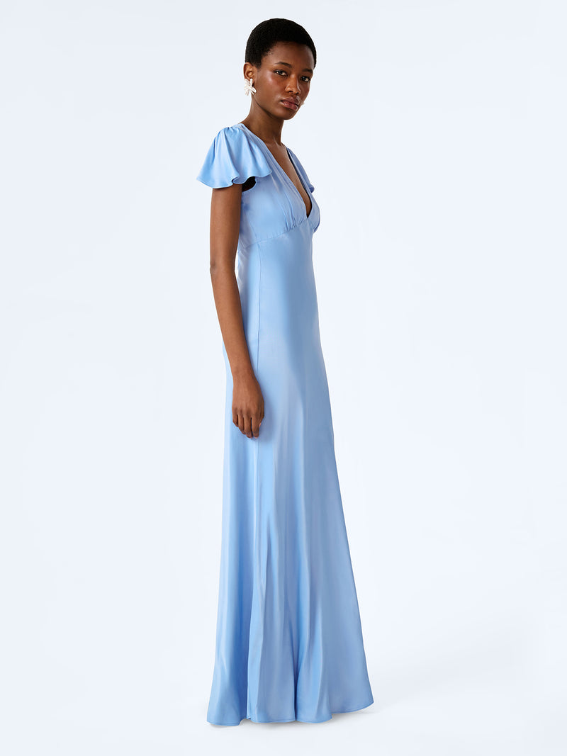 Fai Dress in Vista Blue