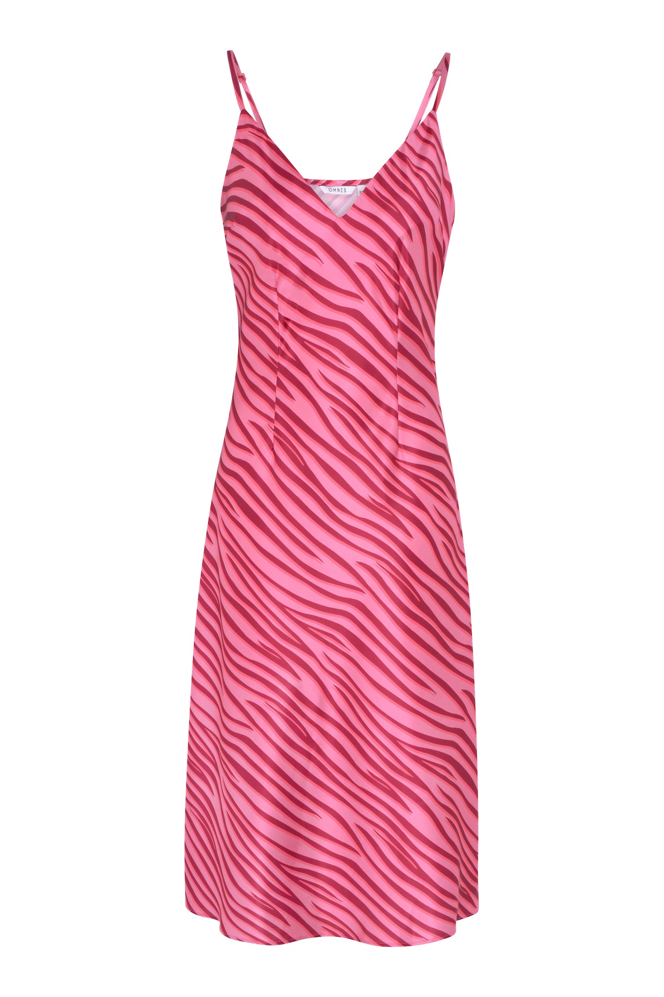 Fia Midi Dress in Pink Zebra | OMNES | Ethical & Affordable Clothing | Shop Women's Dresses Fia Midi Dress in Pink Zebra | OMNES | Ethical & Affordable Clothing | Shop Women's Dresses