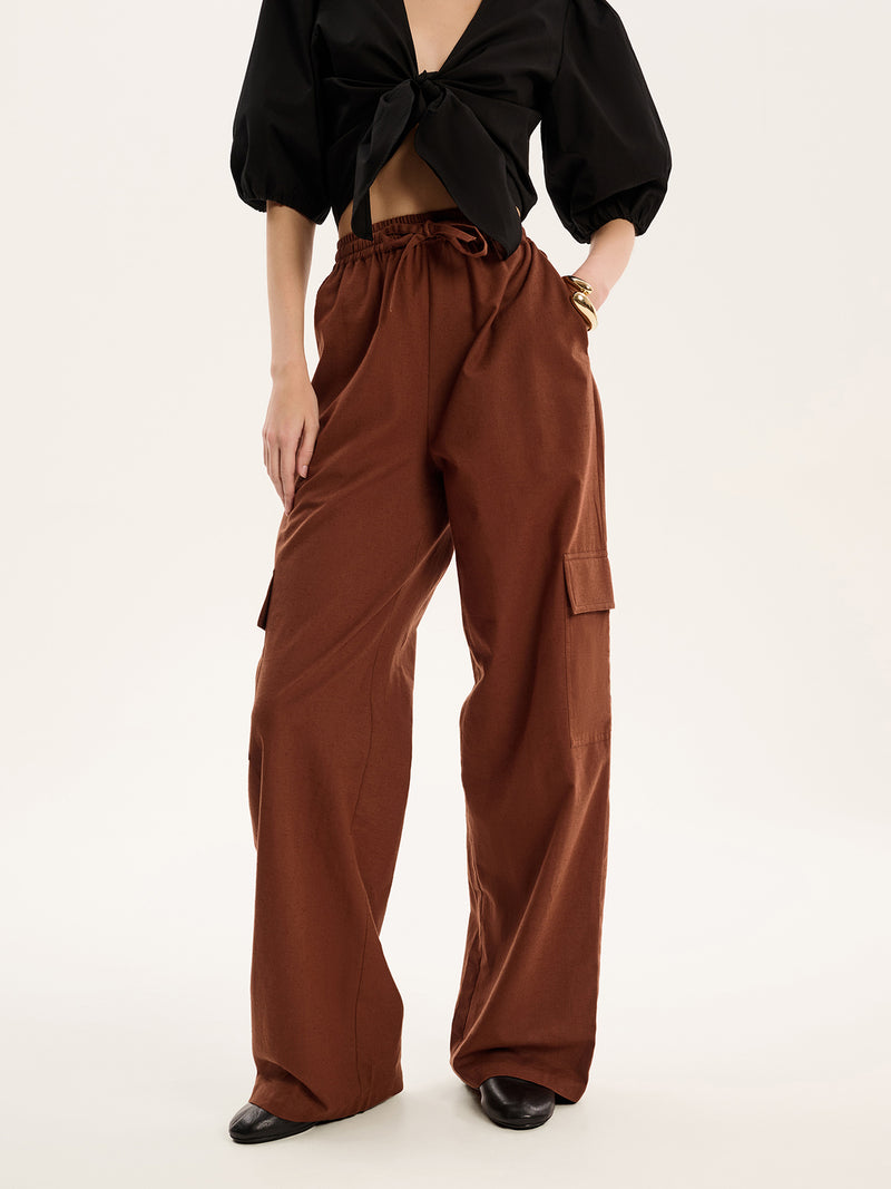 Frank Trouser in Chocolate