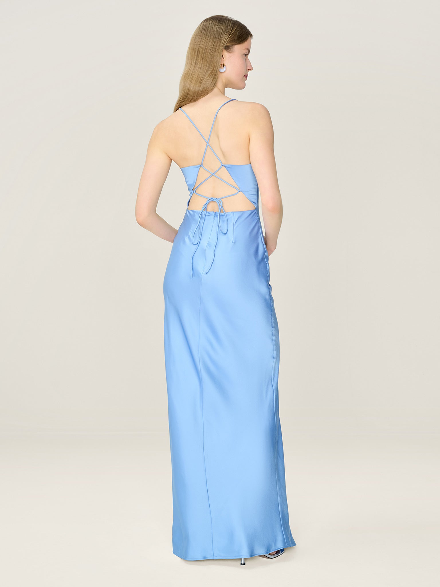 Ginny Dress in Vista Blue – OMNES