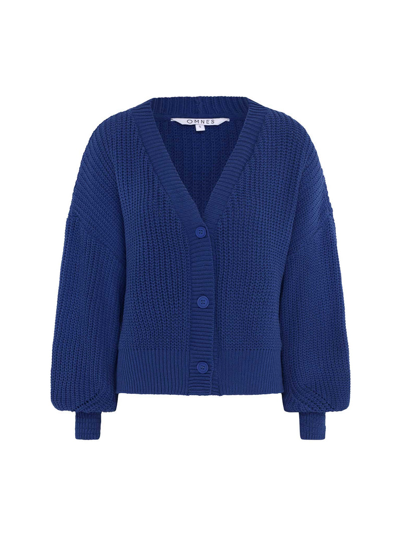 Hopper Oversized Cardigan in Cobalt Blue