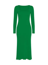 Load image into Gallery viewer, Hampton Knit Dress in Green