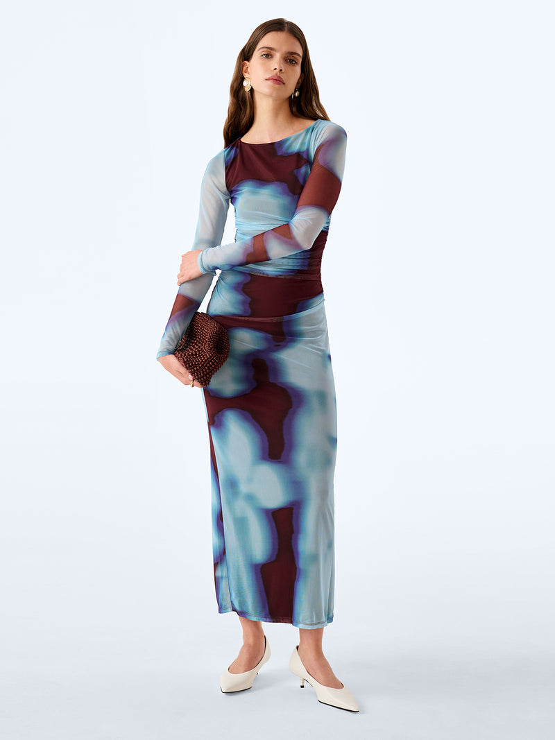 Hollis Dress in Wall Paper Floral