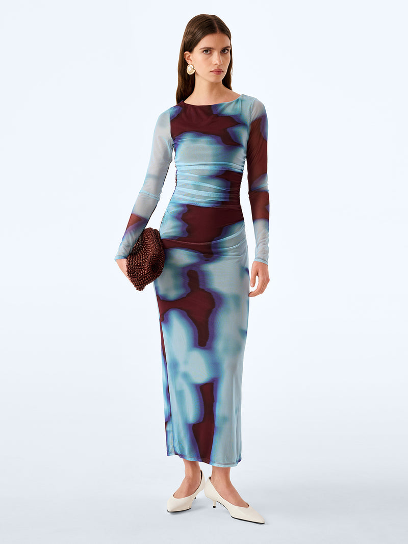 Hollis Dress in Wall Paper Floral