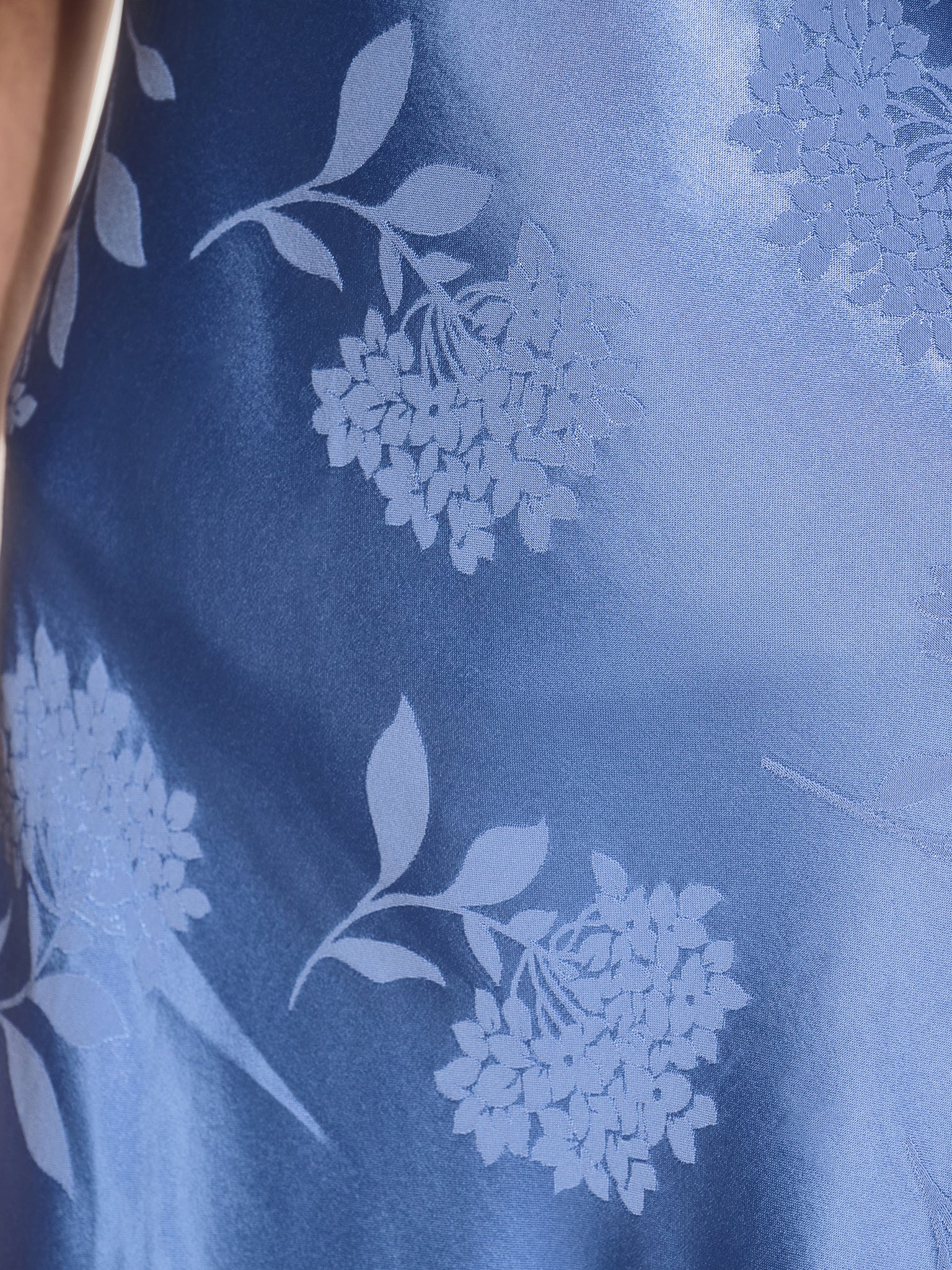 Iris Jacquard Dress in Blue | OMNES | Ethical & Affordable Clothing | Shop Women's Dresses Iris Jacquard Dress in Blue | OMNES | Ethical & Affordable Clothing | Shop Women's Dresses