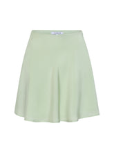 Load image into Gallery viewer, Jeanne Mini Satin Skirt in Green