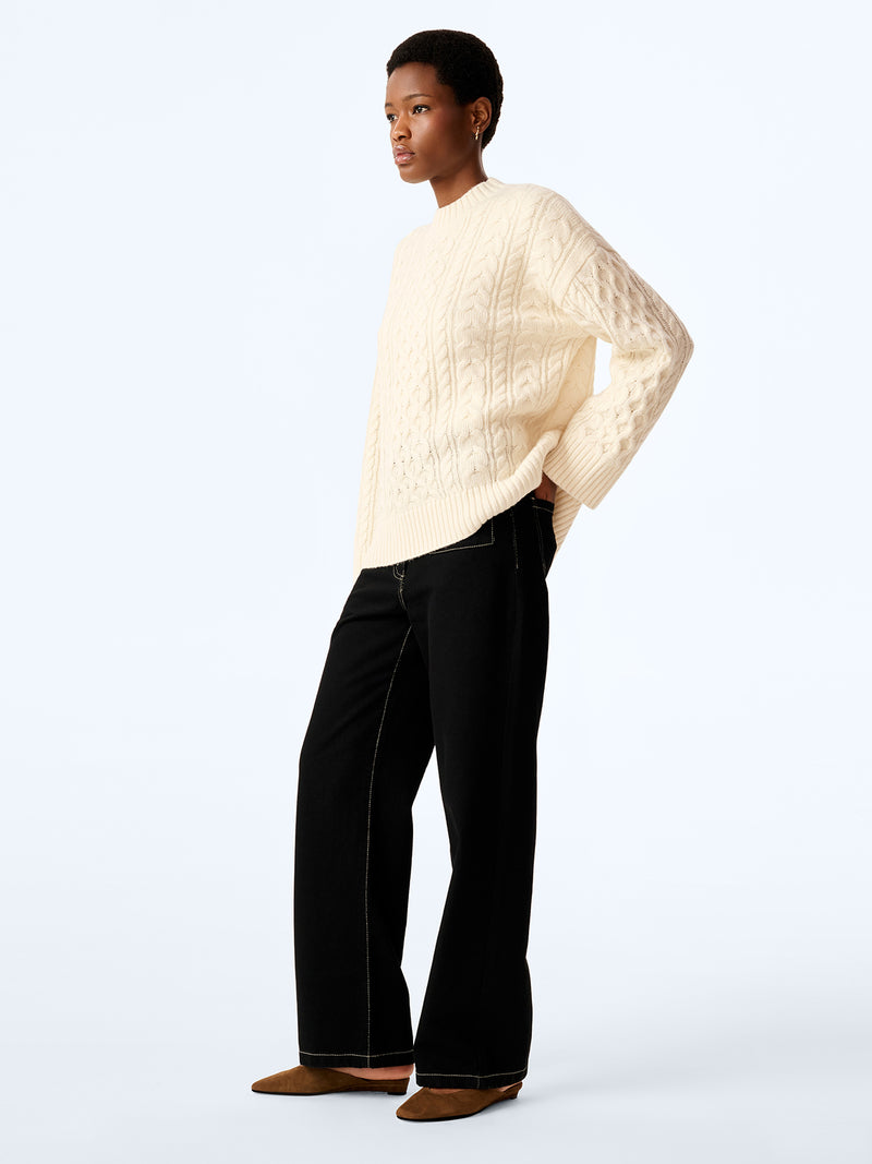 Jamie Jumper in Cream
