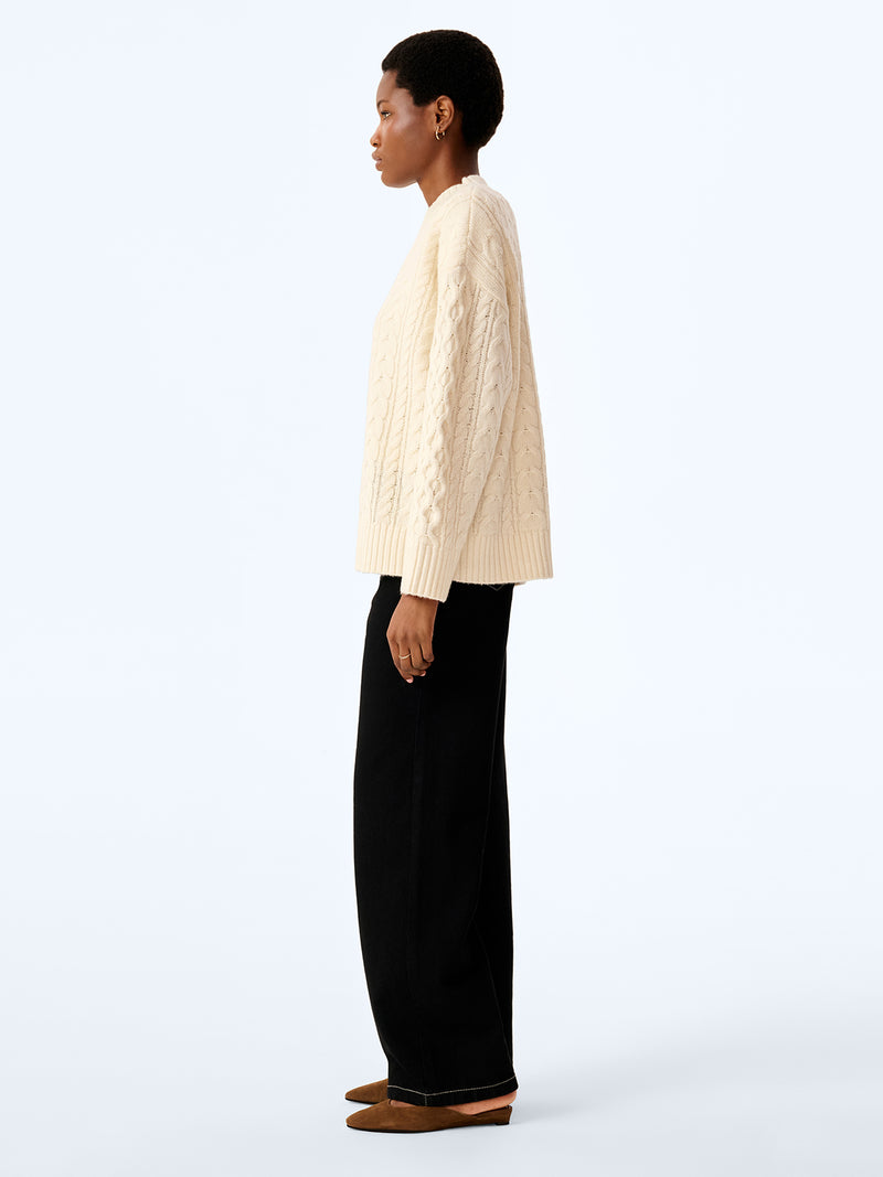 Jamie Jumper in Cream