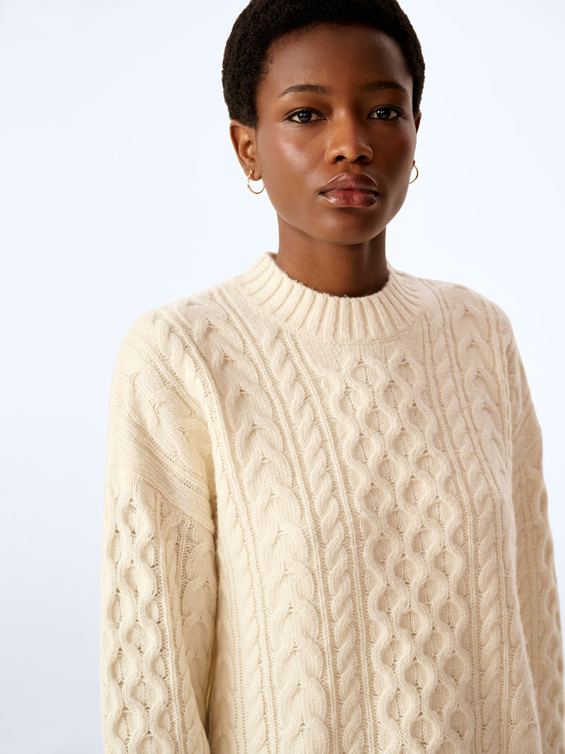 Jamie Jumper in Cream