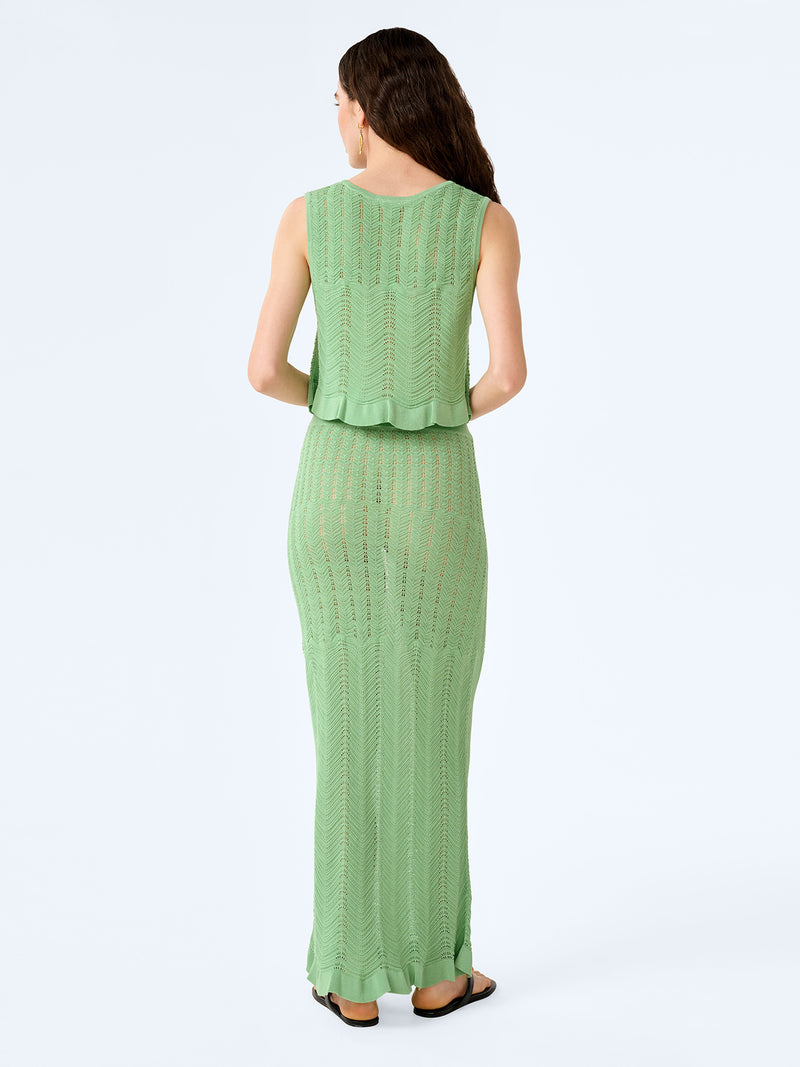 Jayde Top in Green