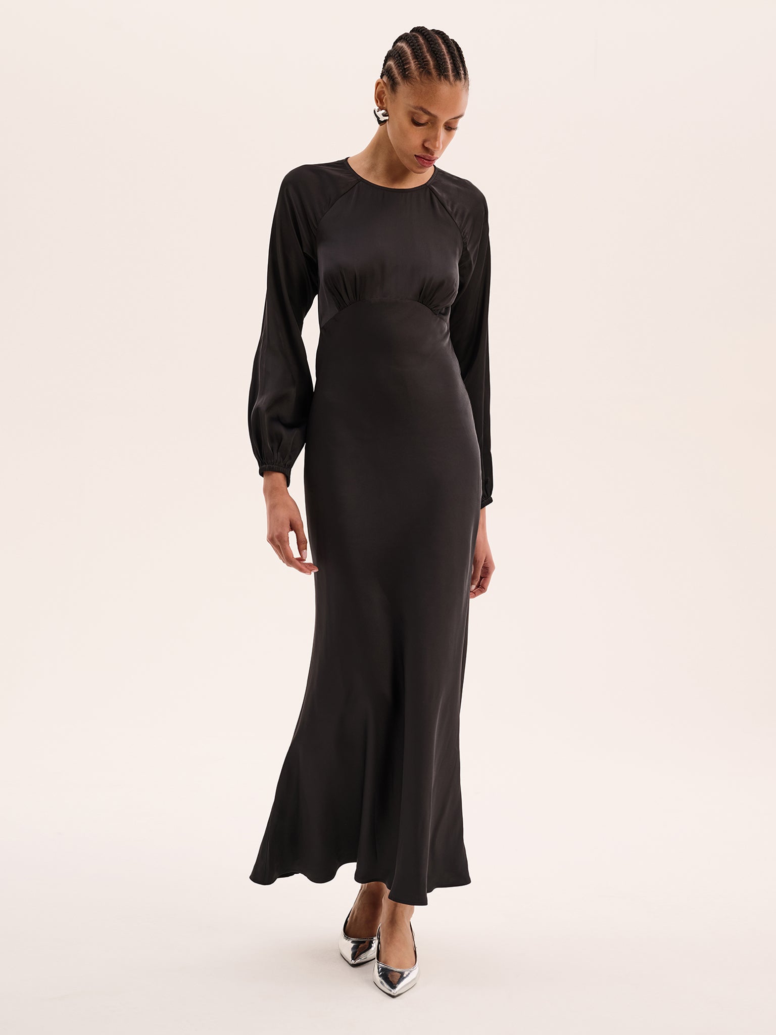 Joelle Dress in Black OMNES Ethical Affordable Clothing