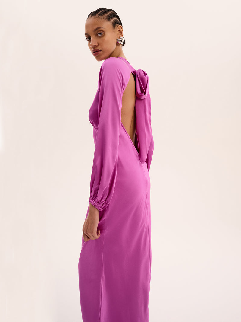 Joelle Dress in Purple