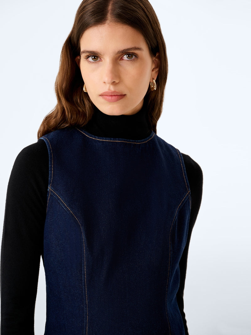 Jones Dress in Denim